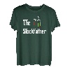 Herren Der Stockfather | Vatertag | Bester Vater | Ehemann | Film T-Shirt
