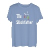 Herren Der Stockfather | Vatertag | Bester Vater | Ehemann | Film T-Shirt
