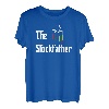 Herren Der Stockfather | Vatertag | Bester Vater | Ehemann | Film T-Shirt