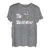 Herren Der Stockfather | Vatertag | Bester Vater | Ehemann | Film T-Shirt