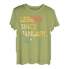 80 Jahre alte Legende seit Januar 1943 80. Geburtstag T-Shirt