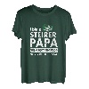 Herren Steirer Papa Steirischer Vater Steirischer Dad Spruch Design T-Shirt