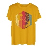 Kiteboarding Motiv mit Kitesurfer im retro vintage Look T-Shirt