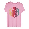 Kiteboarding Motiv mit Kitesurfer im retro vintage Look T-Shirt