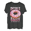 Herren Donut Daddy Shirt for Dads Funny Sprinkles Food Lover Gifts T-Shirt