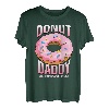 Herren Donut Daddy Shirt for Dads Funny Sprinkles Food Lover Gifts T-Shirt