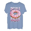 Herren Donut Daddy Shirt for Dads Funny Sprinkles Food Lover Gifts T-Shirt