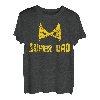 Herren Vater Und Sohn Partnerlook Shirt Super Dad Super Papa T-Shirt