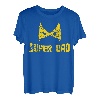 Herren Vater Und Sohn Partnerlook Shirt Super Dad Super Papa T-Shirt