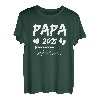 Herren Papa 2021 Loading Shirt Werdender Papa Geschenk Vatertag T-Shirt