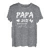 Herren Papa 2021 Loading Shirt Werdender Papa Geschenk Vatertag T-Shirt