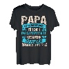 Herren, Lustiger Spruch Vater und Papa Motiv, witziges Mann T-Shirt