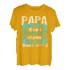 Herren, Lustiger Spruch Vater und Papa Motiv, witziges Mann T-Shirt