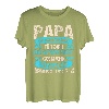 Herren, Lustiger Spruch Vater und Papa Motiv, witziges Mann T-Shirt