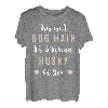 This is not Dog Hair it's Sibirian Husky Glitter - Husky T-Shirt
