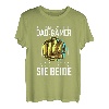 Herren Vatertag Tshirt Vater Papa Ich habe zwei Titel Dad und Gamer T-Shirt