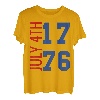 4. Juli 1776 Unabhängigkeitstag 4. Juli Amerika T-Shirt