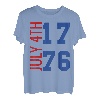 4. Juli 1776 Unabhängigkeitstag 4. Juli Amerika T-Shirt
