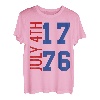 4. Juli 1776 Unabhängigkeitstag 4. Juli Amerika T-Shirt