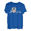 Eule Herzschlag Hemd Tier für Kind/Frauen/Männer Geschenk T-Shirt