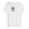 Eule Herzschlag Hemd Tier für Kind/Frauen/Männer Geschenk T-Shirt
