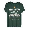 Herren Bonus Papa Stiefvater Vater Stiefpapa Vatertag T-Shirt