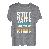 Herren Stiefvater Stiefpapa Bonupapa Vatertagsgeschenk Stiefdad T-Shirt