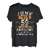 59. Geburtstag Geschenke Mann Frau Jahrgang Juni 1964 T-Shirt