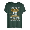 59. Geburtstag Geschenke Mann Frau Jahrgang Juni 1964 T-Shirt