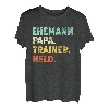 Herren Ehemann Papa Trainer Held Männer Herrentag Vatertag T-Shirt
