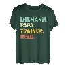 Herren Ehemann Papa Trainer Held Männer Herrentag Vatertag T-Shirt
