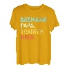 Herren Ehemann Papa Trainer Held Männer Herrentag Vatertag T-Shirt