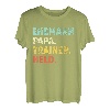 Herren Ehemann Papa Trainer Held Männer Herrentag Vatertag T-Shirt