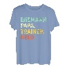 Herren Ehemann Papa Trainer Held Männer Herrentag Vatertag T-Shirt
