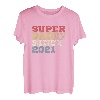 Herren Super Daddy since 2021 Papa Vater Vatertag Retro T-Shirt