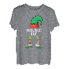 Frecher Elf Lustiges Geschenk Weihnachten Sohn Enkel Neffe T-Shirt