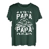 Holzfäller Kettensäge im Wald Papa Holz Geschenk Fun Shirt T-Shirt