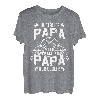 Holzfäller Kettensäge im Wald Papa Holz Geschenk Fun Shirt T-Shirt