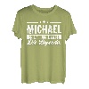 Michael Name Lustiger Spruch Shirt Vorname Geschenk