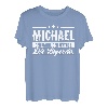 Michael Name Lustiger Spruch Shirt Vorname Geschenk