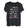 Damen Geburtstag Frau 62 Jahre Geschenkidee Originelle Lustig T-Shirt