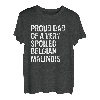 Stolzer Vater eines sehr verwöhnten belgischen Malinois T-Shirt