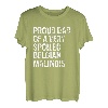Stolzer Vater eines sehr verwöhnten belgischen Malinois T-Shirt
