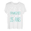 Geschenk zum Geburtstag, 25. Jahre, originelle Geschenkidee, lustig, für Herren und Damen T-Shirt