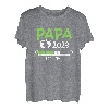 Herren Papa 2023 Loading Pregnancy Ankündigung Soon To Be Father T-Shirt