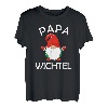 Herren Papa Wichtel Partnerlook Familien Outfit Männer Weihnachten T-Shirt