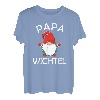 Herren Papa Wichtel Partnerlook Familien Outfit Männer Weihnachten T-Shirt