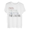 Papa The Man The Myth - Geschenkidee Vater TShirt