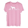 Rhodesian Ridgeback Herzschlag Hemd Hund für Haustier Frauen T-Shirt