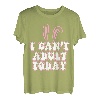 Lustiger Spruch I Cant Adult Today Erwachsenen Jugend T-Shirt
